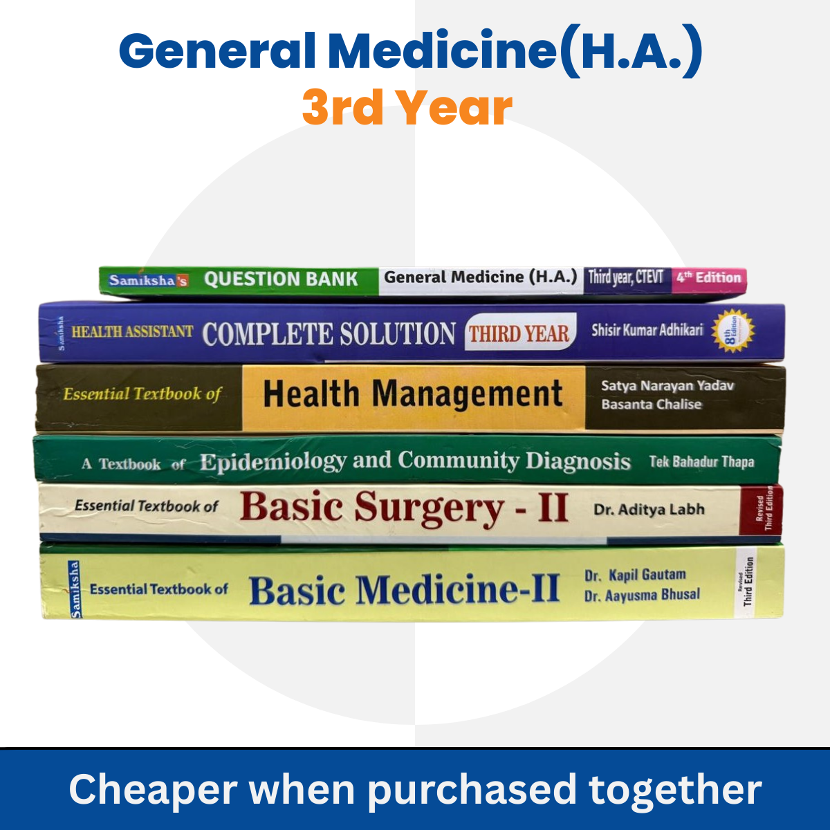 General Medicine (H.A.)- 3rd Year( Complete Set) - Image 1